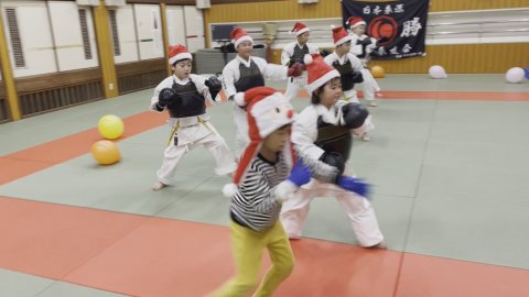 今治拳友会サタディナイト・クリスマス稽古