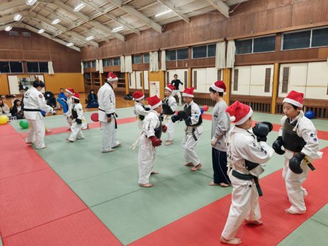 今治拳友会サタディナイト・クリスマス稽古